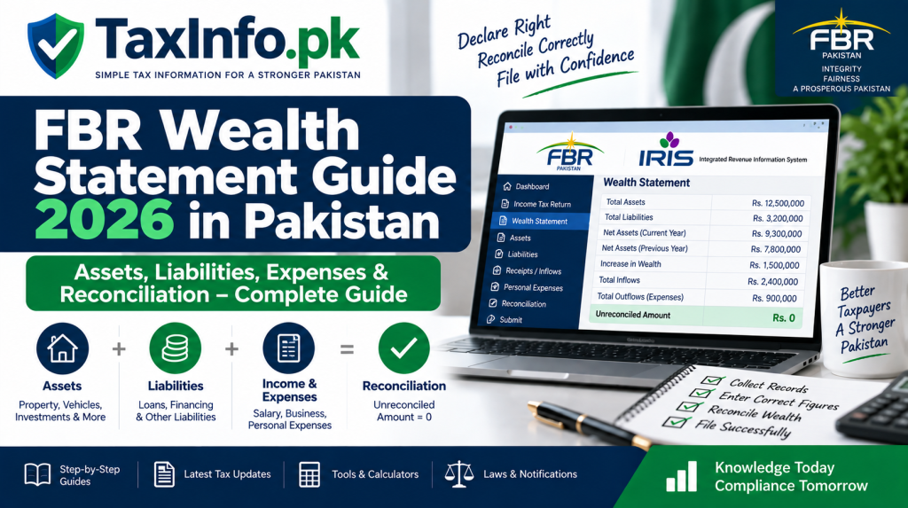 Wealth Statement in Pakistan – Complete FBR IRIS Guide (2026)