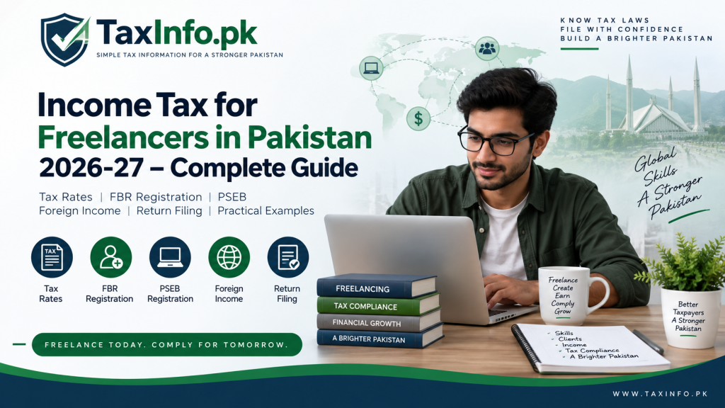 Income Tax for Freelancers in Pakistan 2026-27 – Complete Guide