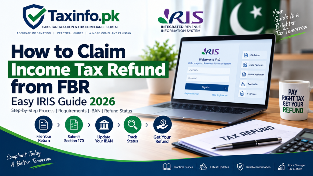 How to Claim Income Tax Refund from FBR – Easy IRIS Guide 2026