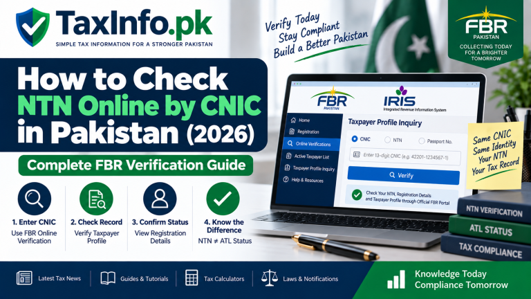 Pakistan NTN Verification Guide 2026