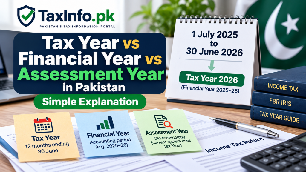 Tax Year vs Financial Year in Pakistan: What’s the Difference?